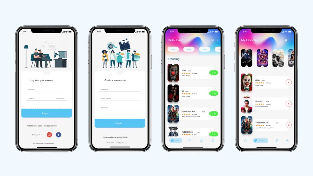 a stunning mobile UX design